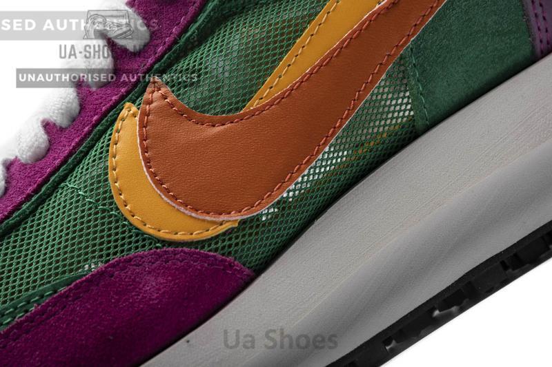 Sacai x Nike LDWaffle GreenPinkOrange BV0073-301 - Image 14