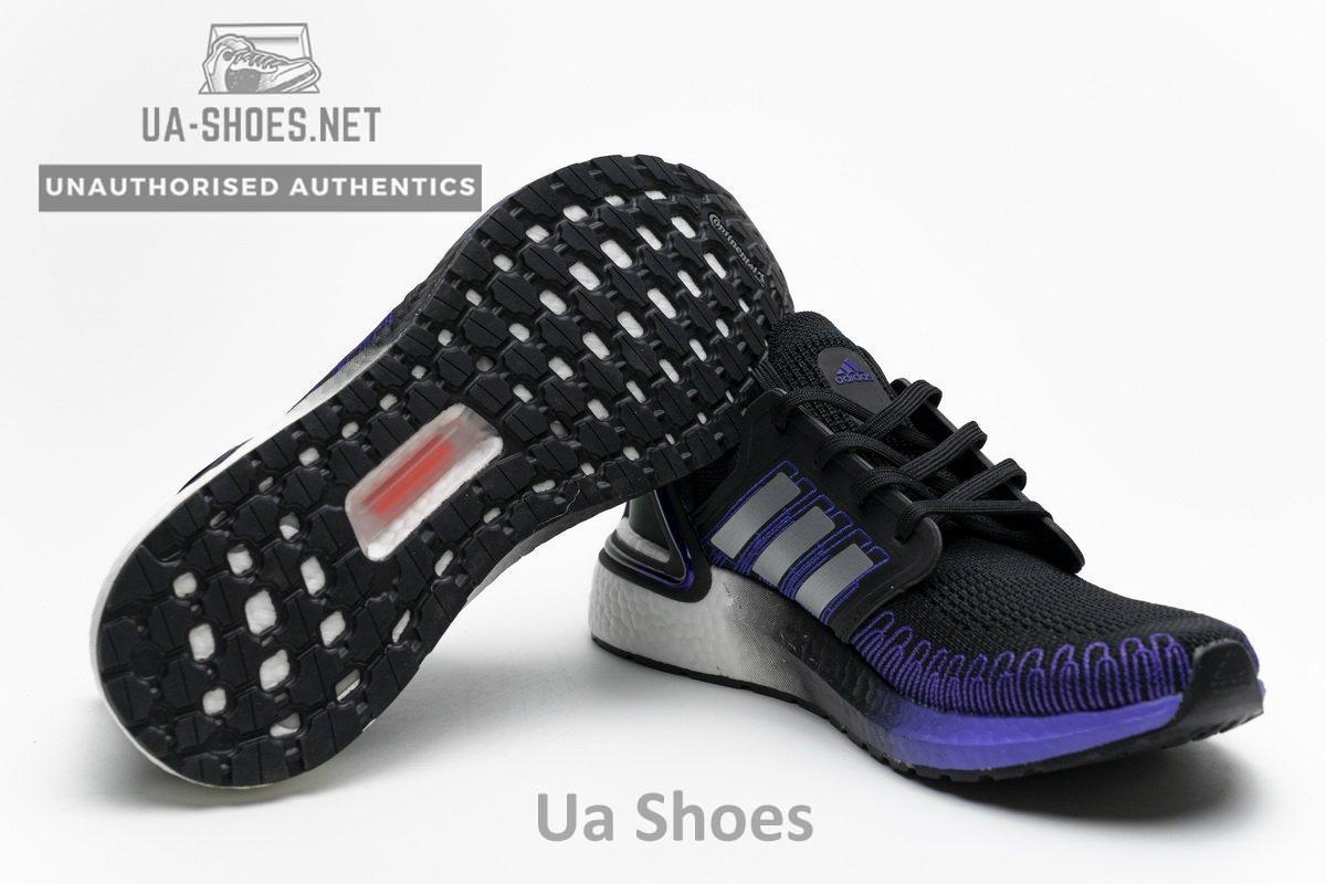 FV0033 adidas Ultra BOOST 20 CONSORTIUM Core Black Silver Real Boost - Image 6