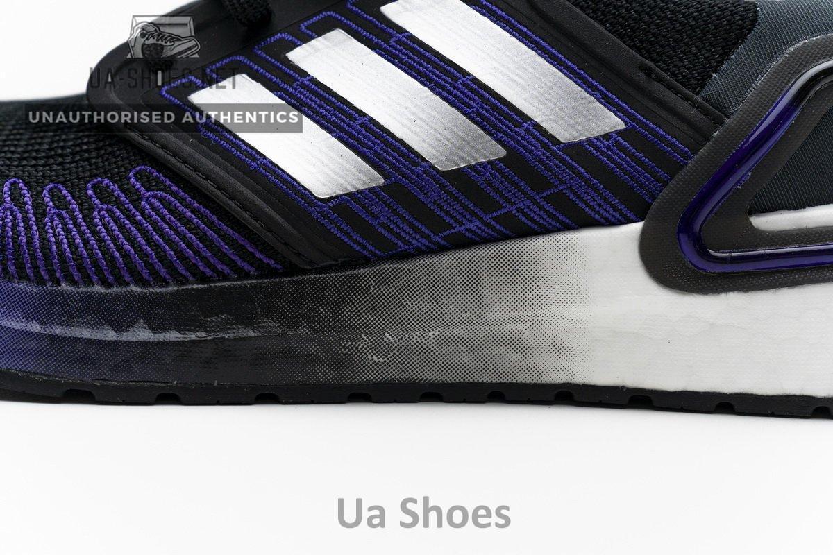 FV0033 adidas Ultra BOOST 20 CONSORTIUM Core Black Silver Real Boost - Image 12