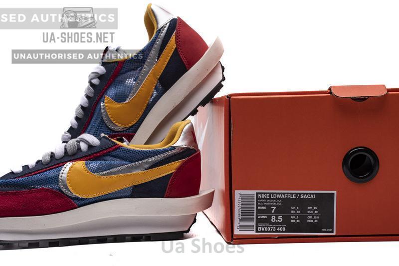 Sacai x Nike LDWaffle Blue Multi BV0073-400 - Image 2