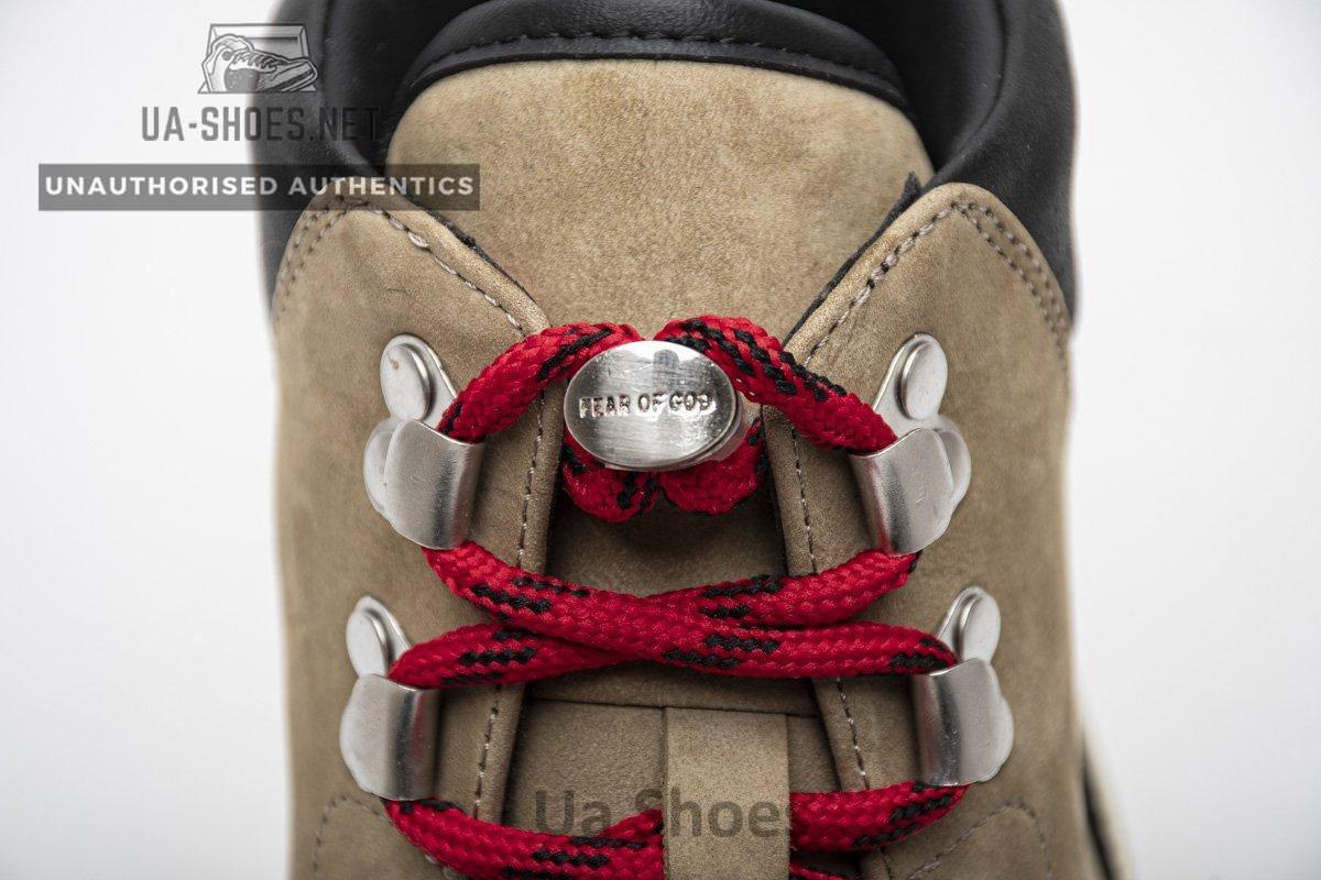 6S19-7015-NUC-304 Fear Of God 6TH Collection Hiker Olive Nubuck - Image 10
