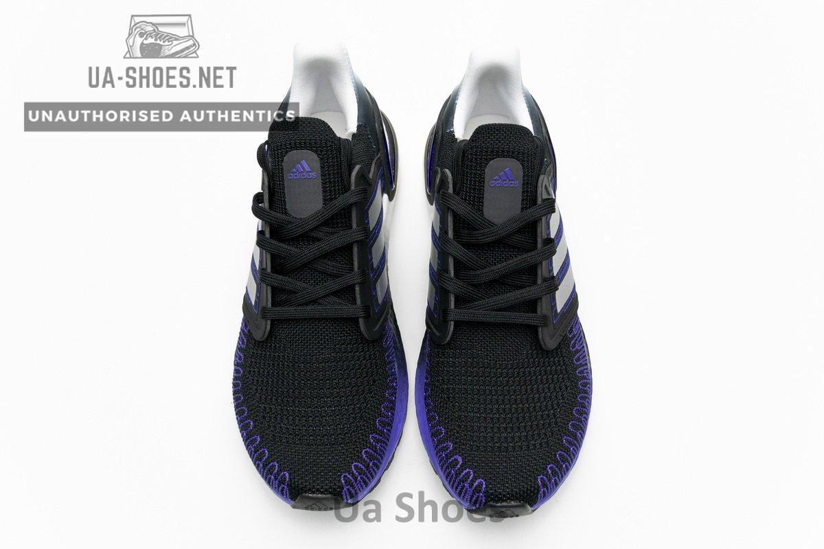 FV0033 adidas Ultra BOOST 20 CONSORTIUM Core Black Silver Real Boost - Image 7