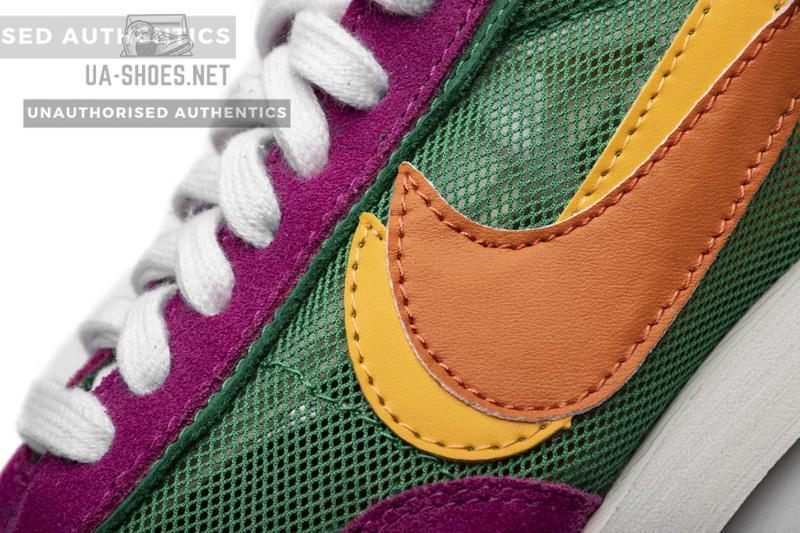 Sacai x Nike LDWaffle GreenPinkOrange BV0073-301 - Image 11
