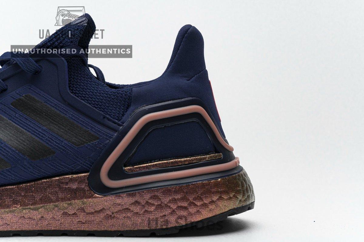 FV4394 adidas Ultra BOOST 20 CONSORTIUM Dark Blue Gold Real Boost - Image 17