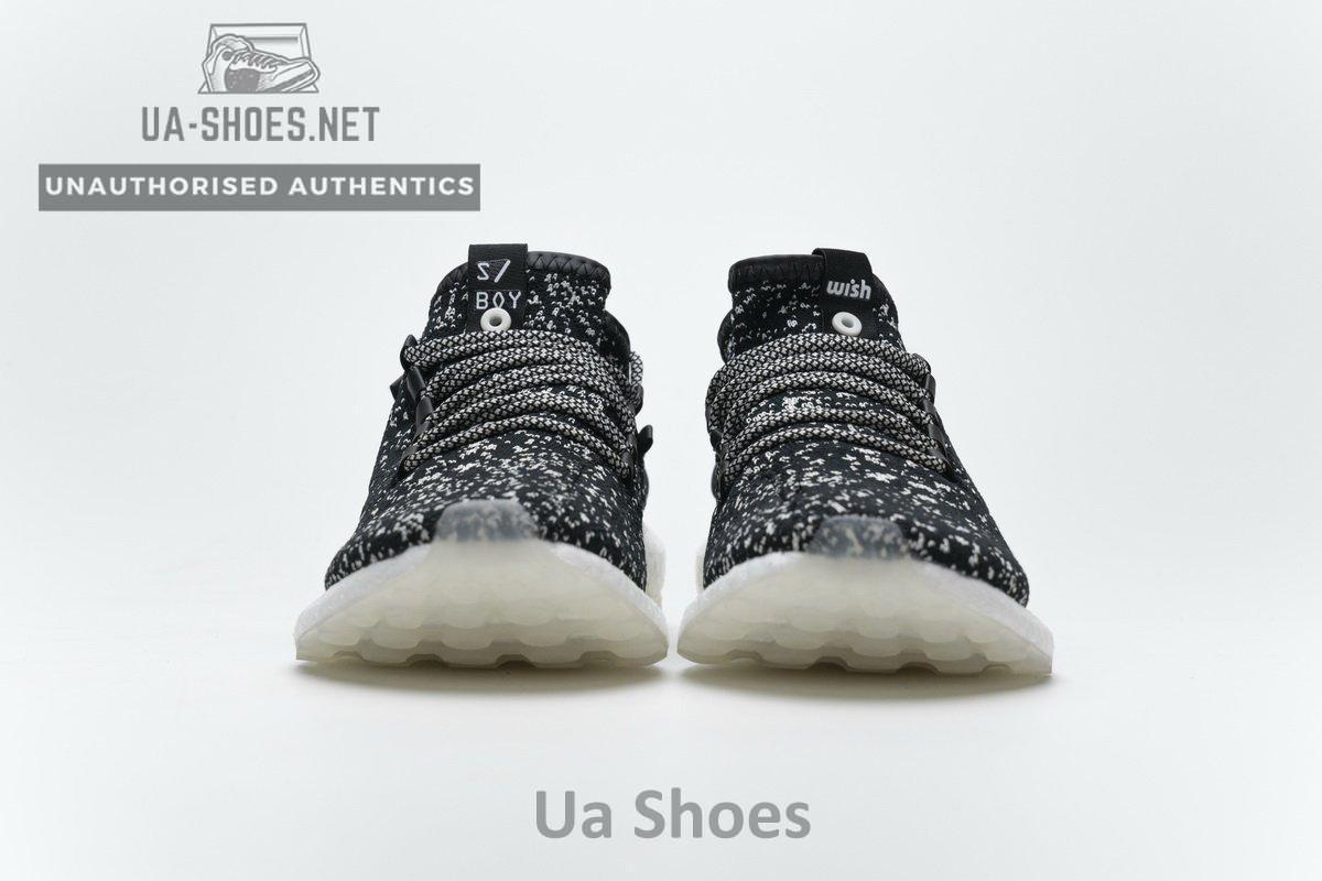 Sneakerboy x Wish x adidas Pure Boost Glow in the dark Real Boos S80980 - Image 7