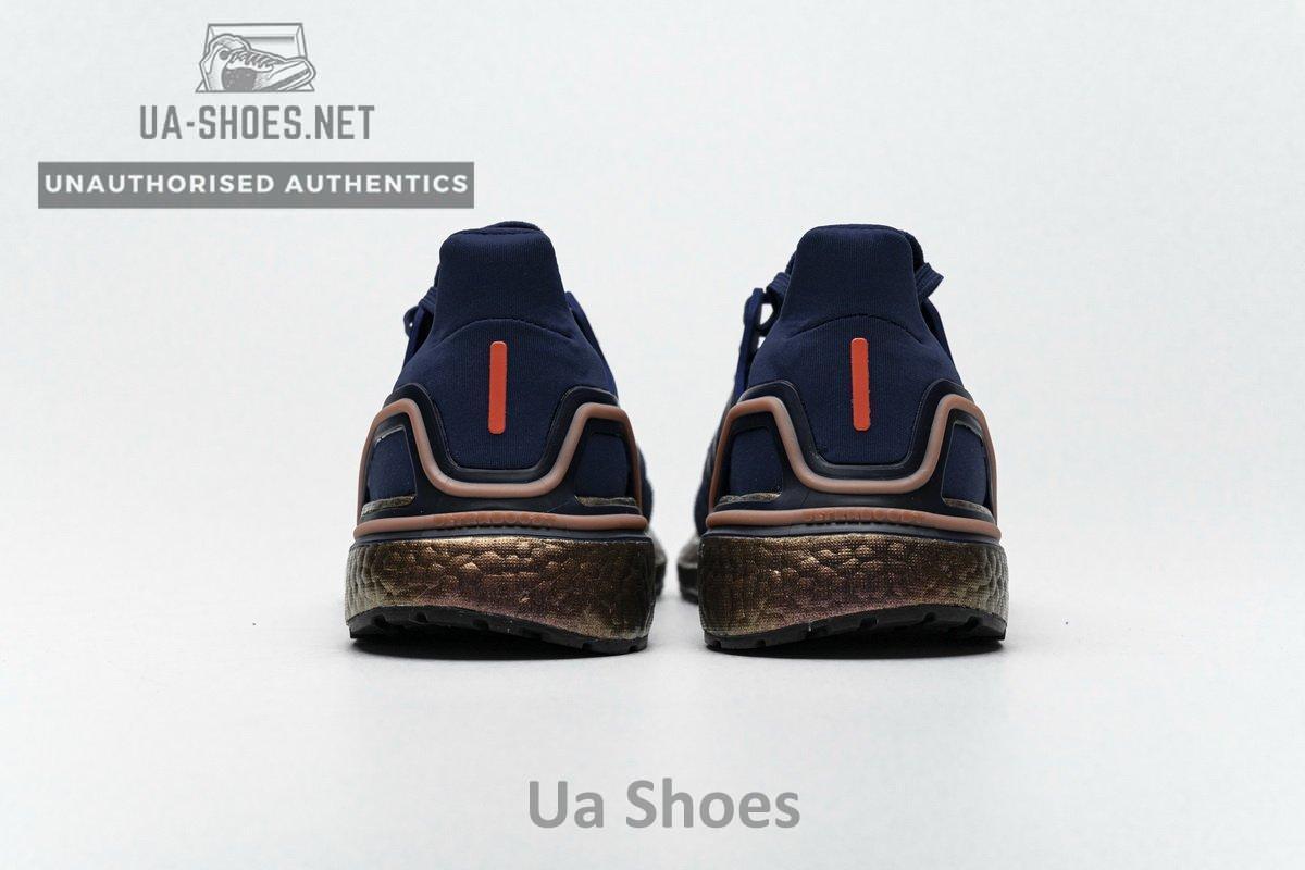 FV4394 adidas Ultra BOOST 20 CONSORTIUM Dark Blue Gold Real Boost - Image 6