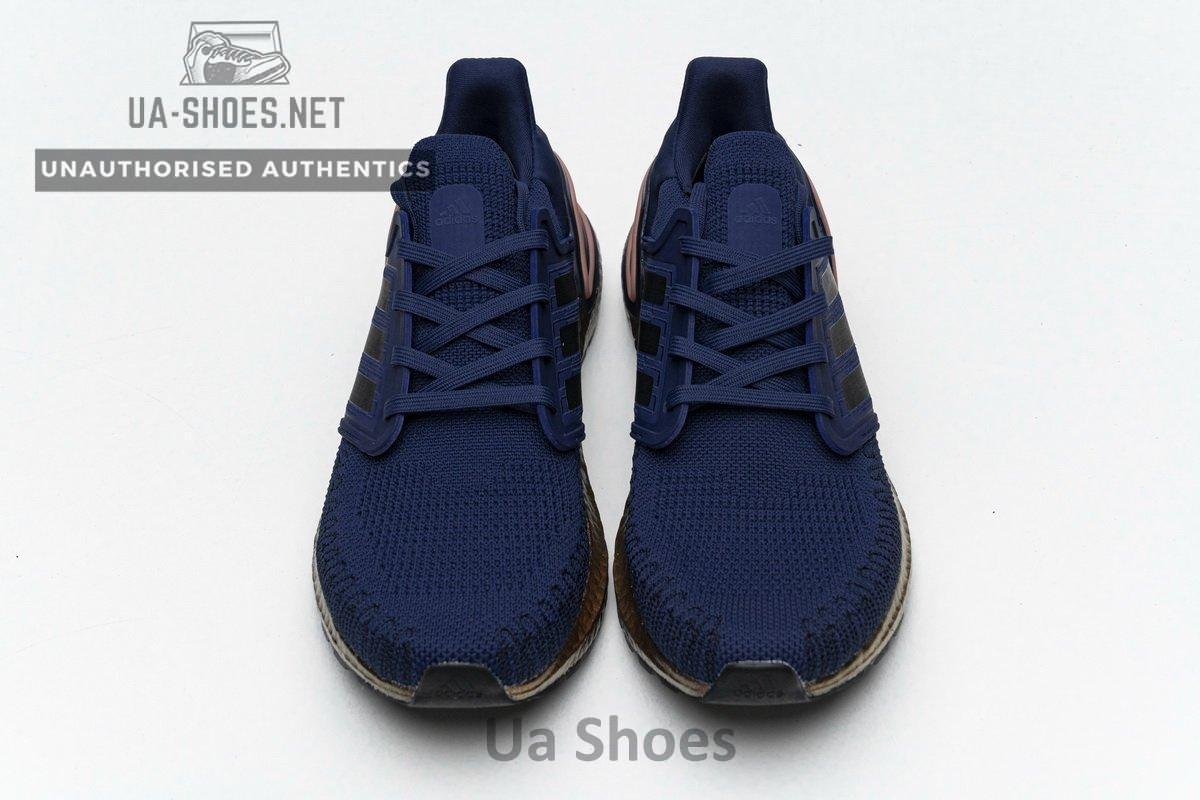 FV4394 adidas Ultra BOOST 20 CONSORTIUM Dark Blue Gold Real Boost - Image 7