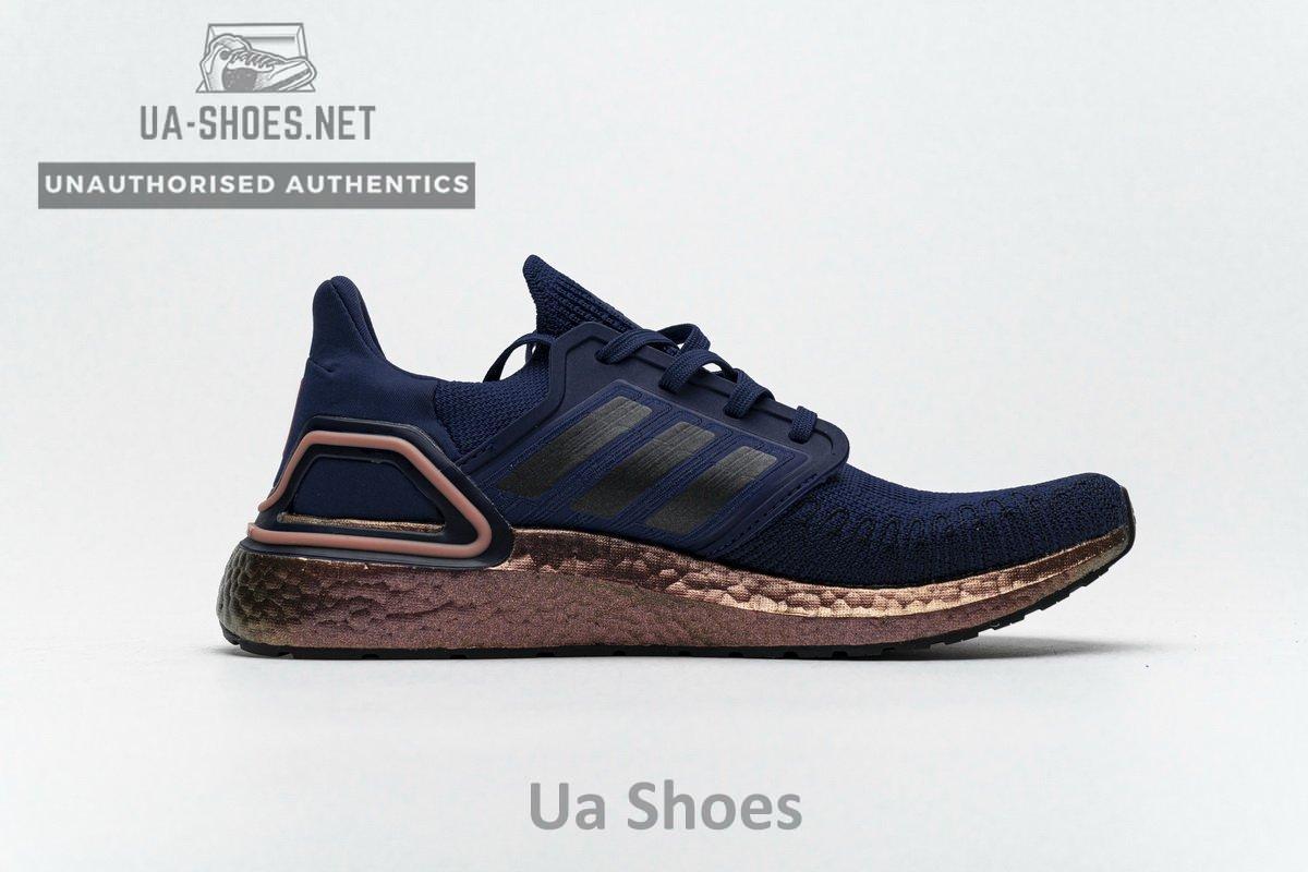 FV4394 adidas Ultra BOOST 20 CONSORTIUM Dark Blue Gold Real Boost - Image 12
