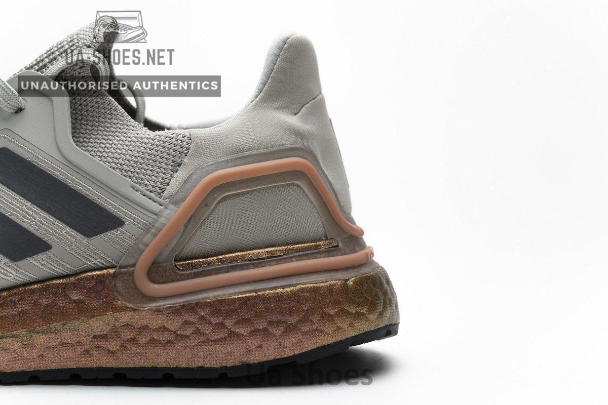 FV4389 adidas Ultra BOOST 20 CONSORTIUM Metal Grey and Coral Real Boost - Image 16