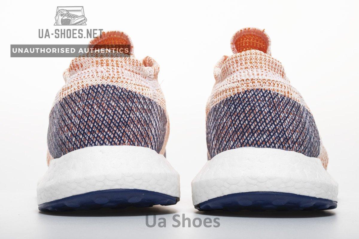 Adidas Pure Boost GO "Cloud White/Cloud White/Mystery Ink" B75666 - Image 3