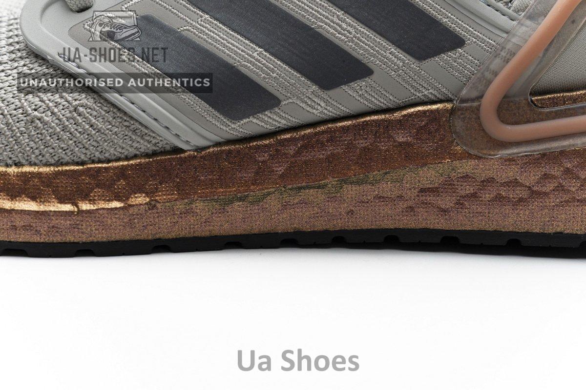 FV4389 adidas Ultra BOOST 20 CONSORTIUM Metal Grey and Coral Real Boost - Image 17