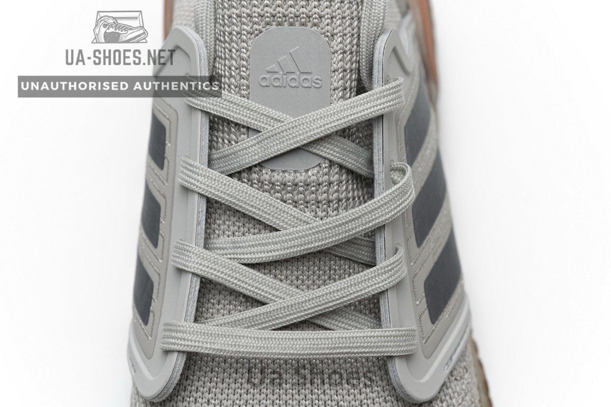 FV4389 adidas Ultra BOOST 20 CONSORTIUM Metal Grey and Coral Real Boost - Image 10