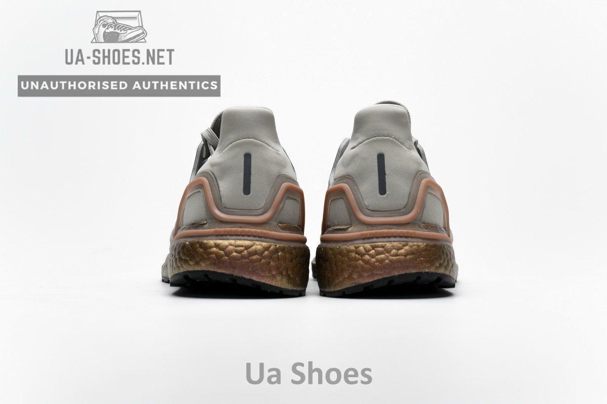 FV4389 adidas Ultra BOOST 20 CONSORTIUM Metal Grey and Coral Real Boost - Image 7