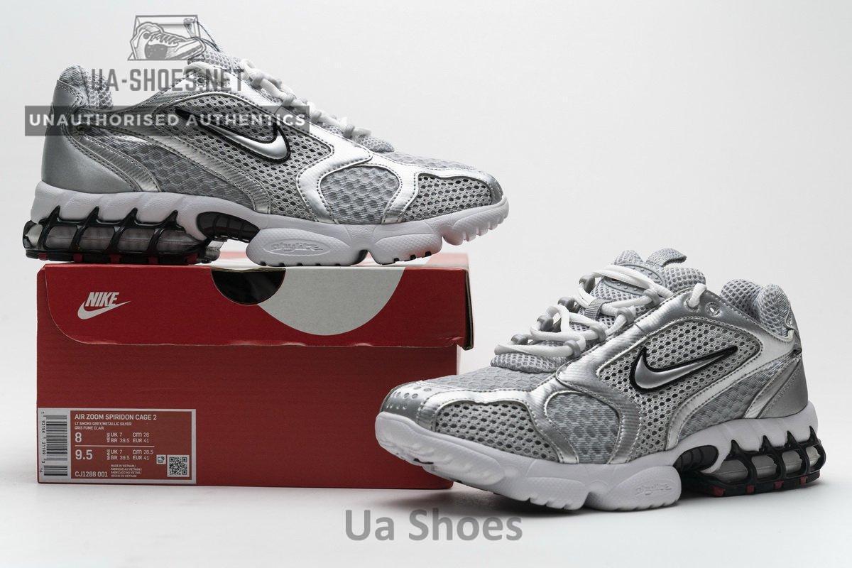 CD3613-001 Nike Spiridon Cage 2 Metallic Silver - Image 2