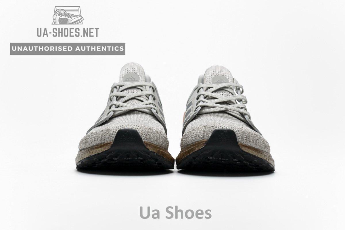 FV4389 adidas Ultra BOOST 20 CONSORTIUM Metal Grey and Coral Real Boost - Image 4