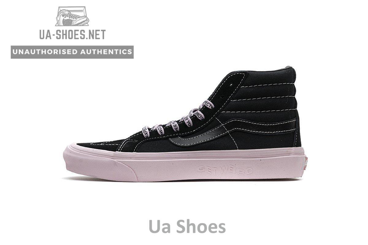 VN0A36C7OYN Vans OG SK8-HI LX Black Pink - Image 15