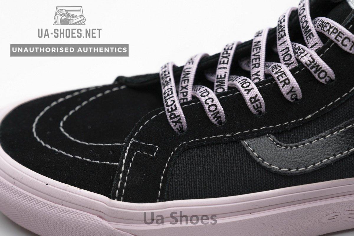 VN0A36C7OYN Vans OG SK8-HI LX Black Pink - Image 17