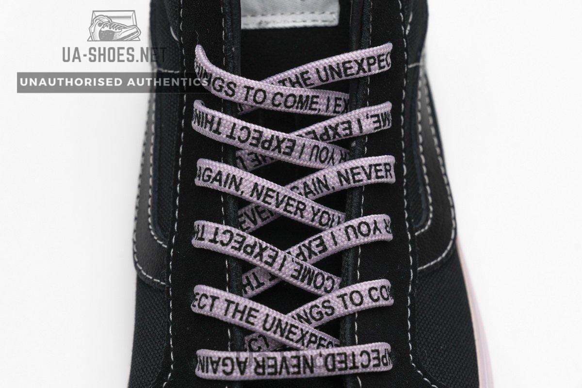 VN0A36C7OYN Vans OG SK8-HI LX Black Pink - Image 9