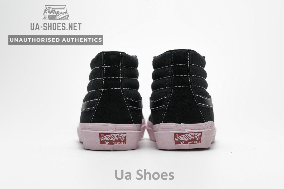 VN0A36C7OYN Vans OG SK8-HI LX Black Pink - Image 7