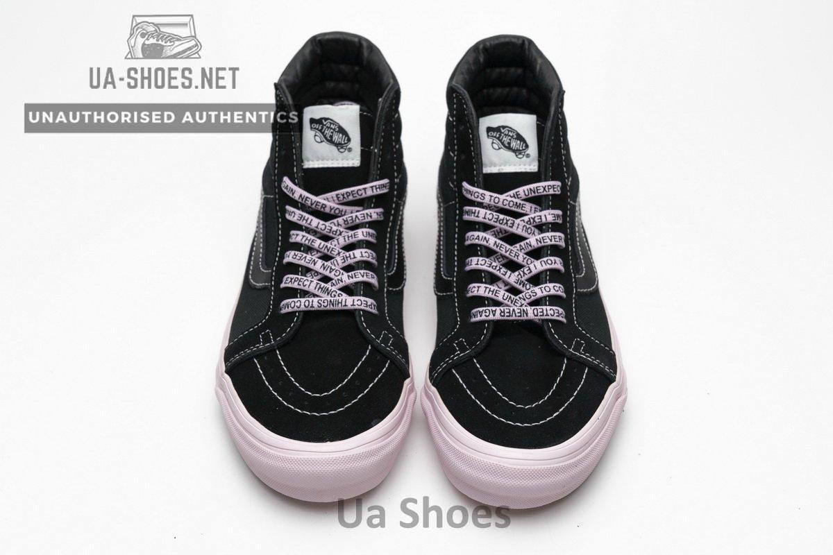 VN0A36C7OYN Vans OG SK8-HI LX Black Pink - Image 8