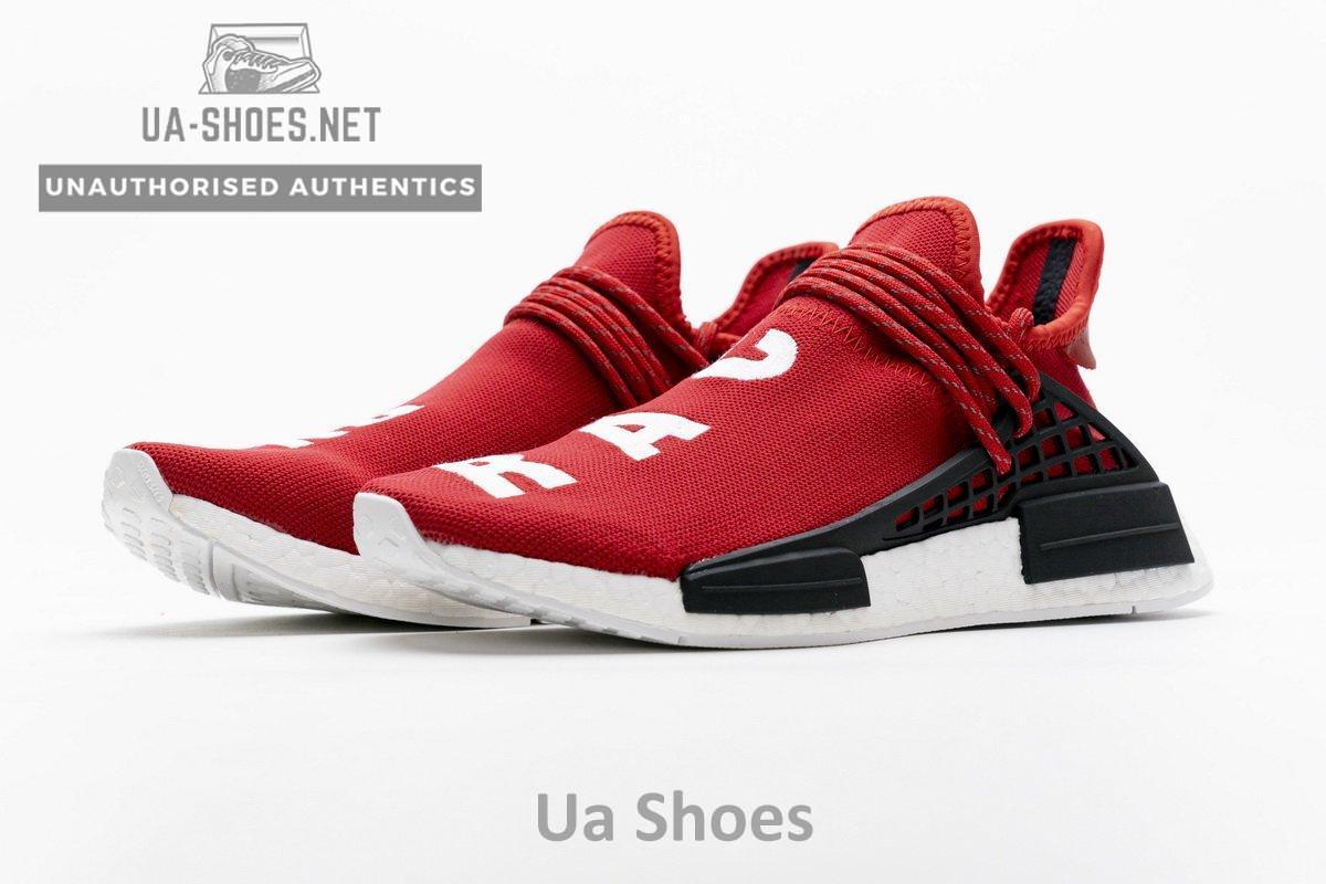 Pharrell Williams x Adidas NMD Human Race “Red” Real Boost BB0616 - Image 6