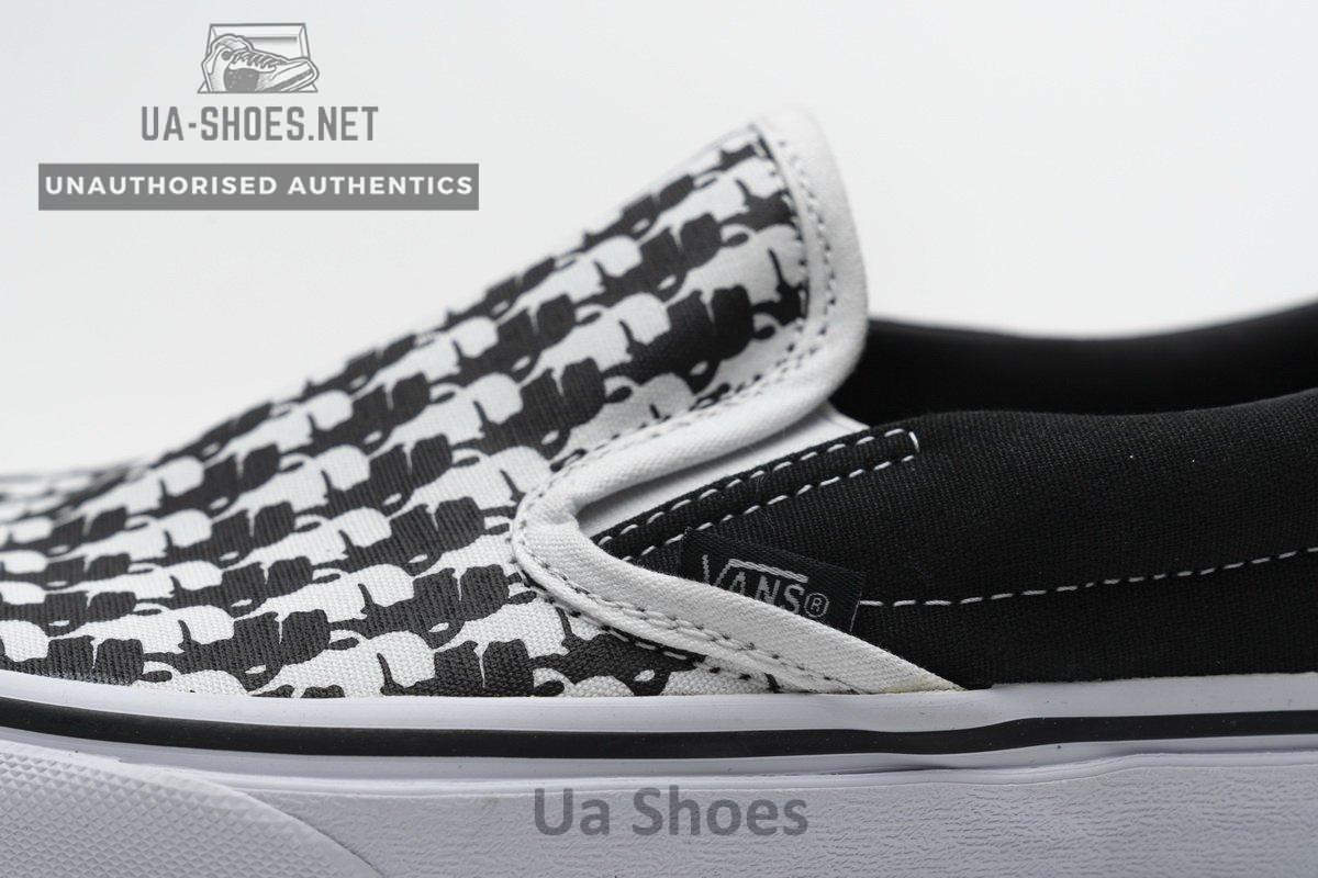 Vans Classic Slip-On Karl Lagerfeld Black White - Image 14