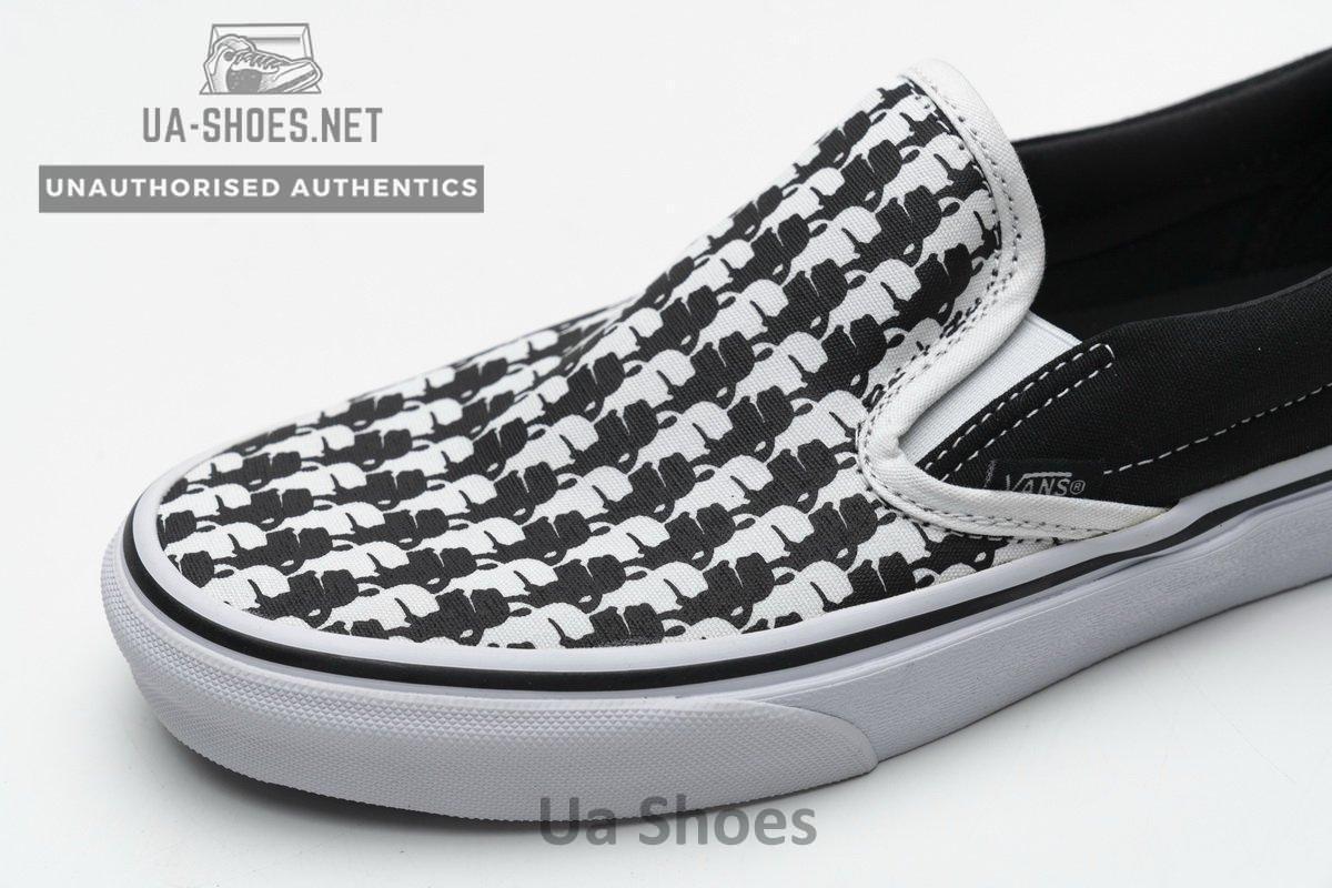 Vans Classic Slip-On Karl Lagerfeld Black White - Image 16