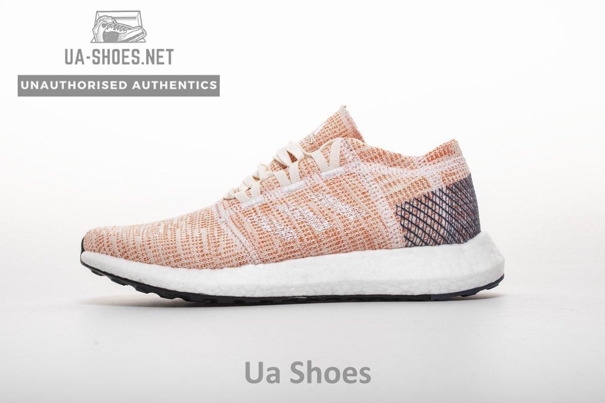 Adidas Pure Boost GO "Cloud White/Cloud White/Mystery Ink" B75666