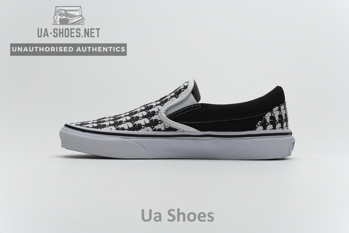 Vans Classic Slip-On Karl Lagerfeld Black White - Image 11