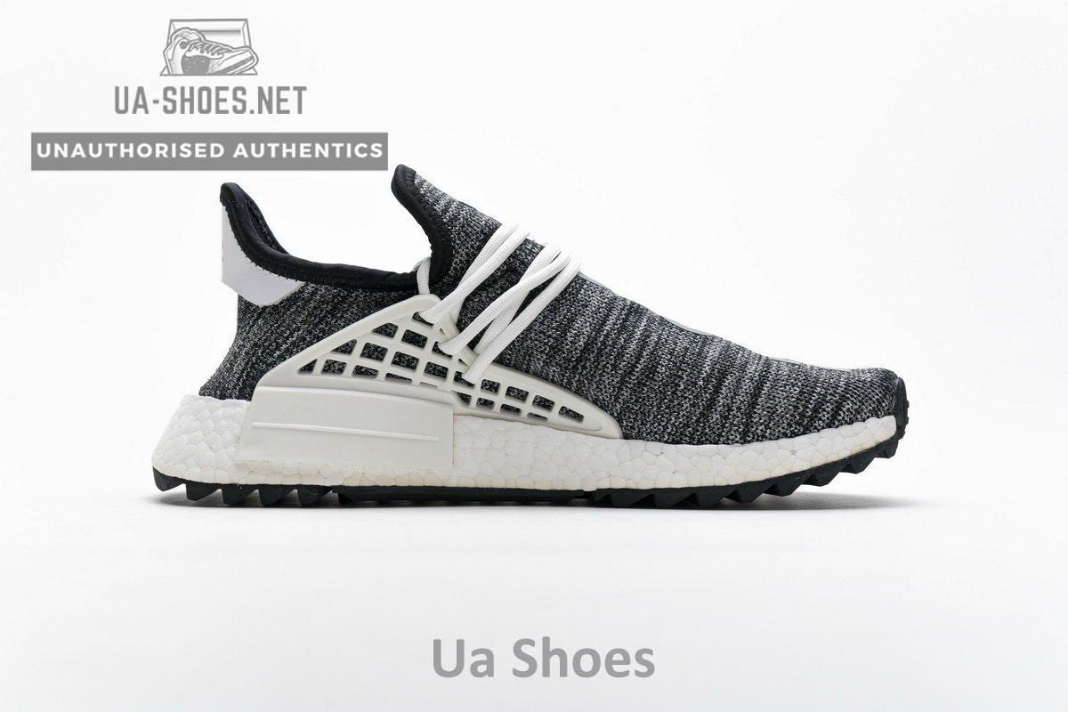 Pharrell Williams x Adidas NMD Human Race “Core Black” Real Boost AC7359 - Image 14