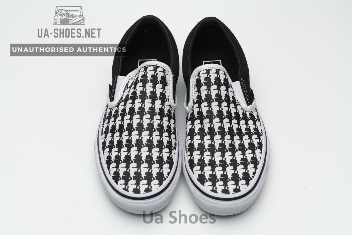 Vans Classic Slip-On Karl Lagerfeld Black White - Image 8