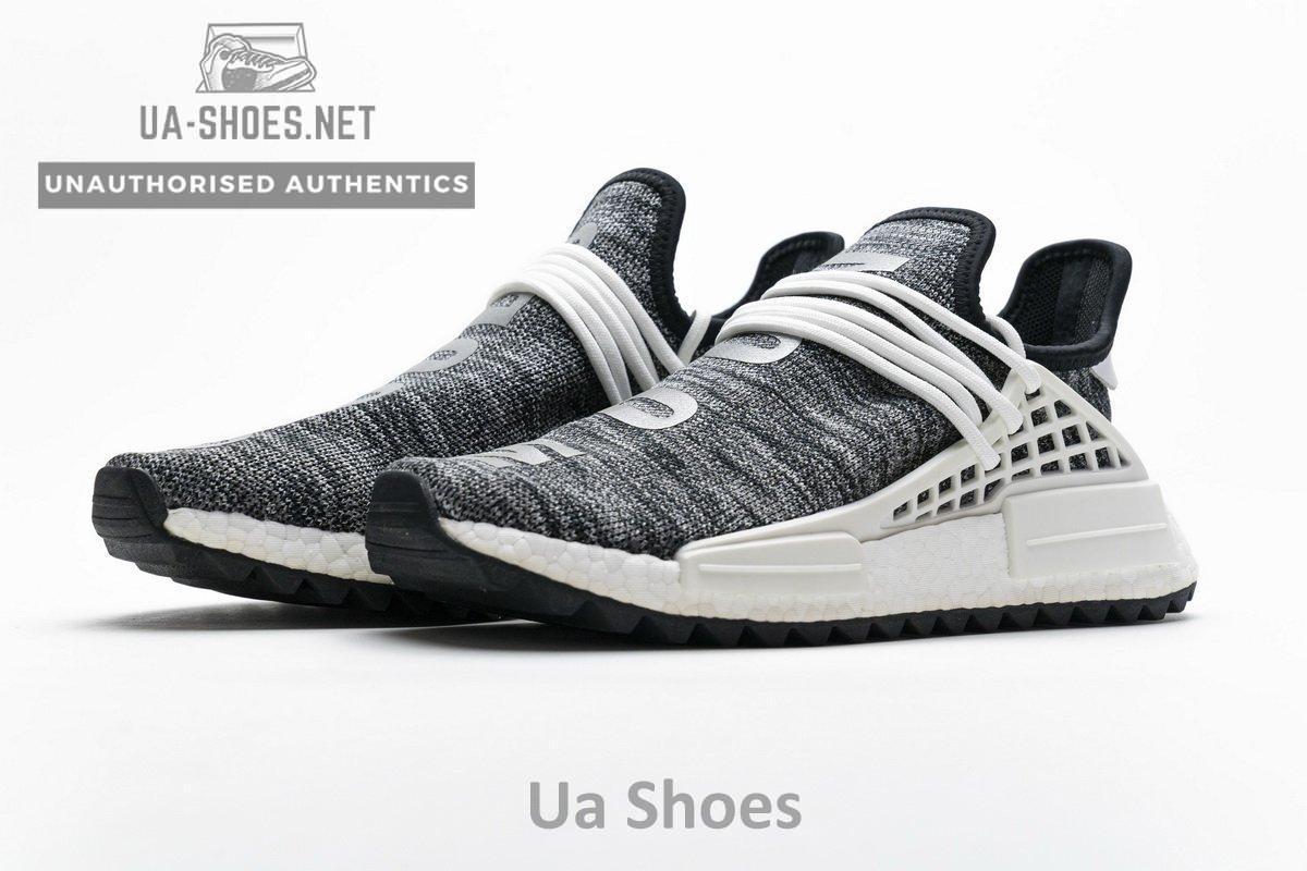 Pharrell Williams x Adidas NMD Human Race “Core Black” Real Boost AC7359 - Image 5