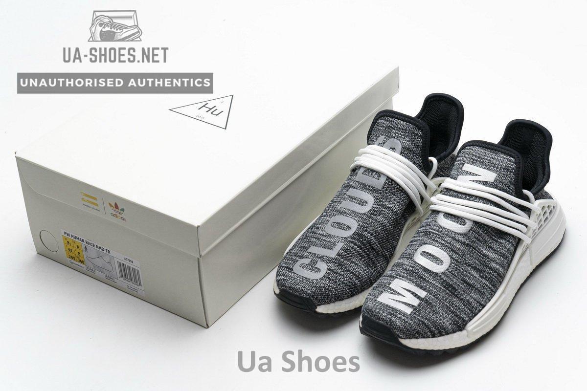 Pharrell Williams x Adidas NMD Human Race “Core Black” Real Boost AC7359 - Image 7