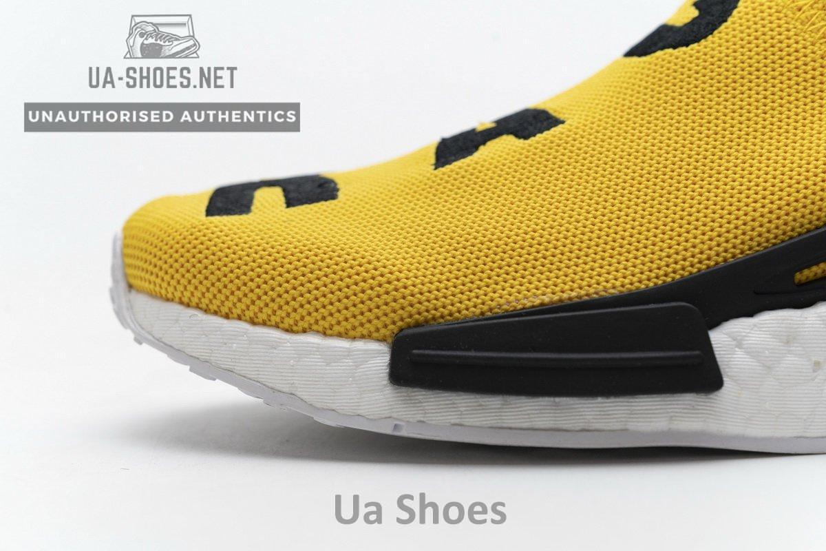Pharrell Williams x Adidas NMD Human Race “Yellow” Real Boost BB0619 - Image 12