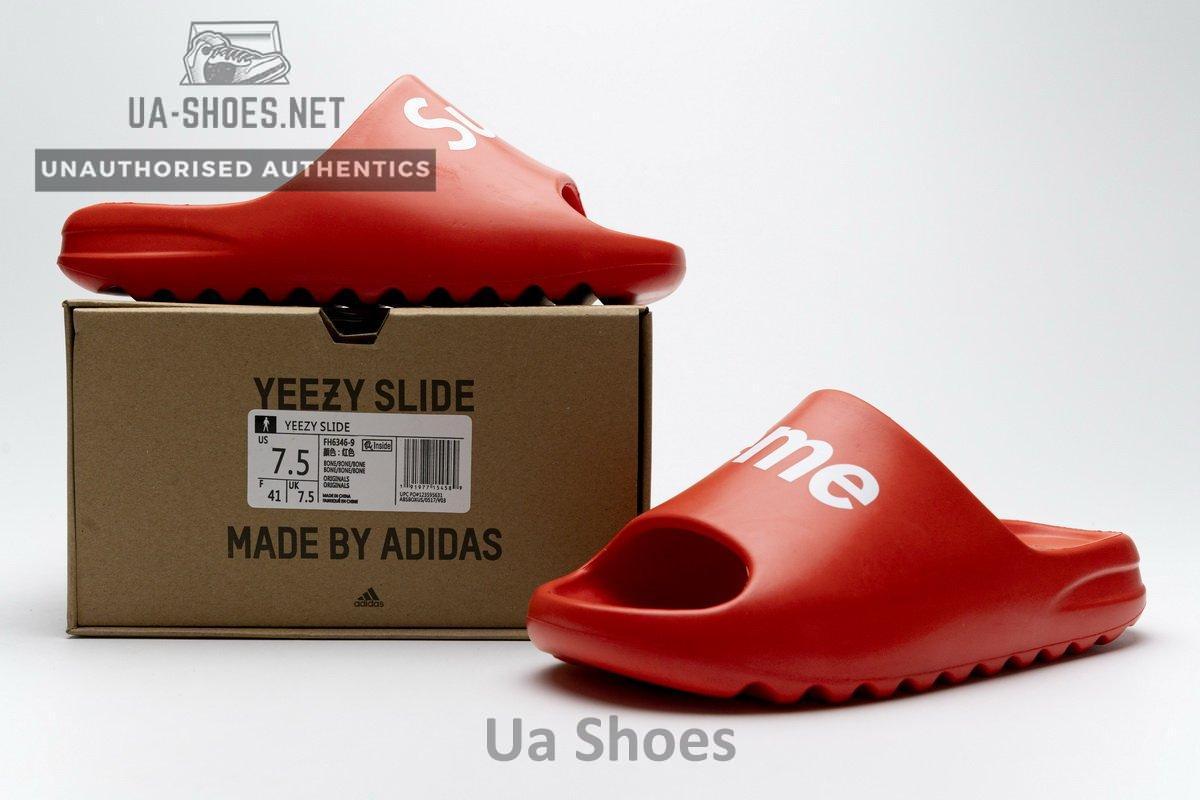 FH6346-9 adidas Yeezy Slide Red - Image 2