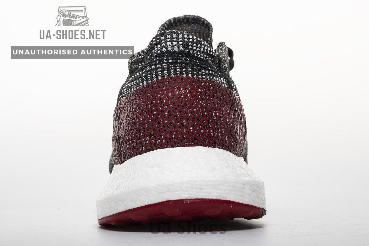 Adidas Pure Boost GO "Carbon/Core Black/Power Red" AH2323 - Image 9