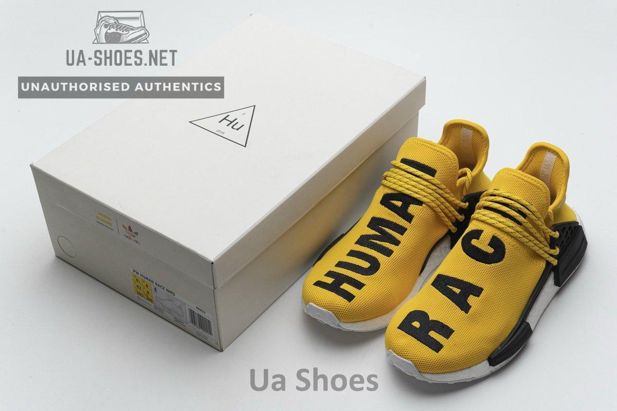 Pharrell Williams x Adidas NMD Human Race “Yellow” Real Boost BB0619 - Image 2