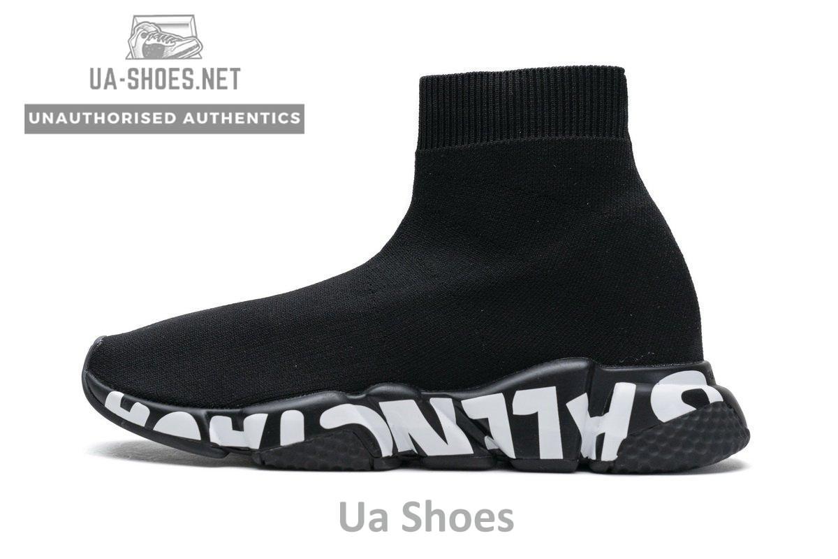 Balenciaga Stretch Mesh High Top Sneaker All Black - Image 16