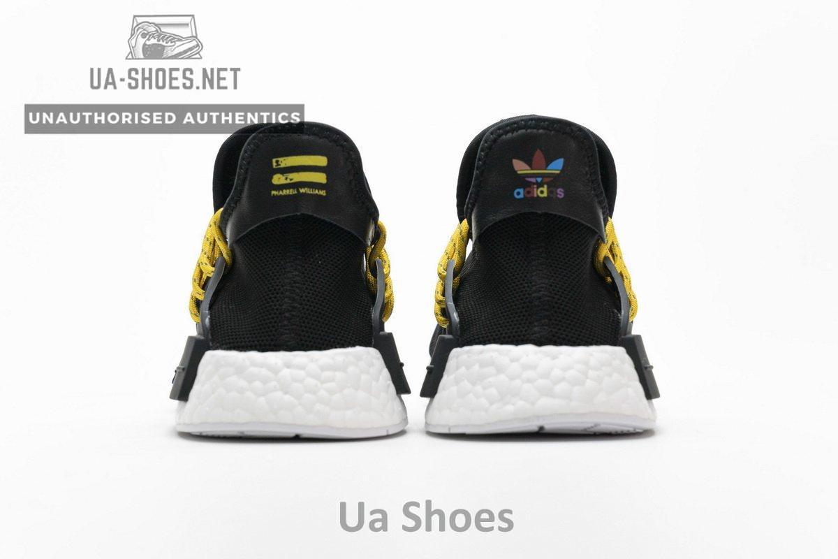 Pharrell Williams x Adidas NMD Human Race “Black” Real Boost BB3068 - Image 5