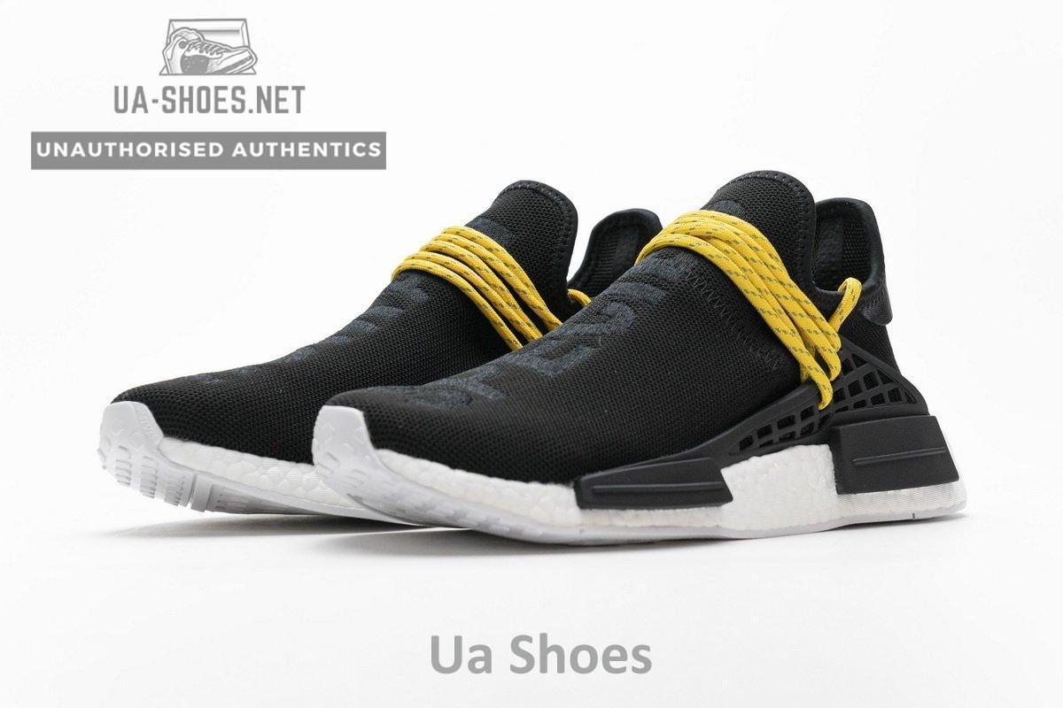 Pharrell Williams x Adidas NMD Human Race “Black” Real Boost BB3068 - Image 7