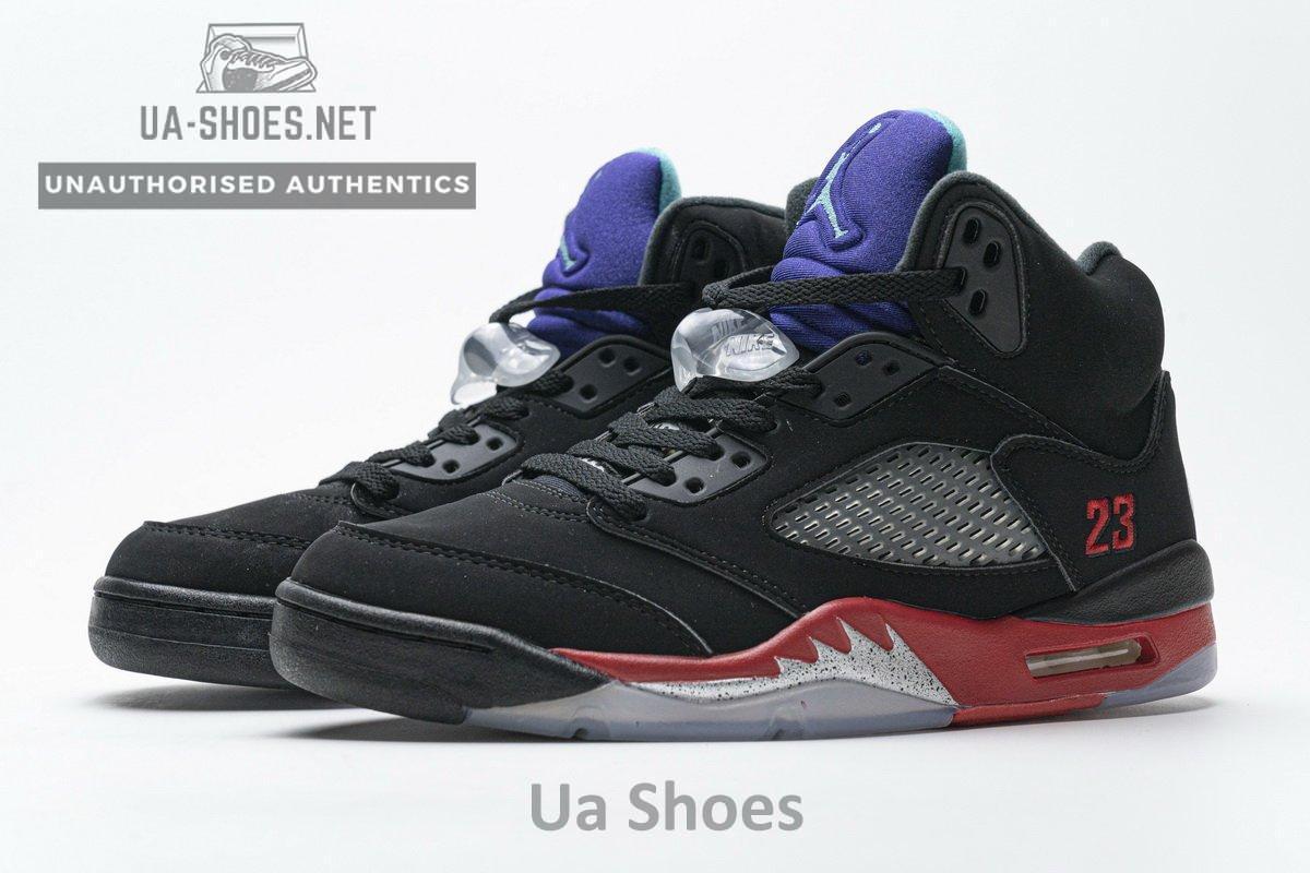 CZ1786-001 Air Jordan 5 Retro Top 3 Black - Image 6