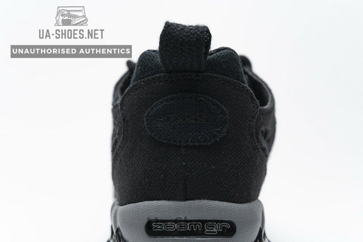 CQ5486-001 Stussy x Nike Air Zoom Spiridon Cage 2 Black Cool Grey - Image 15