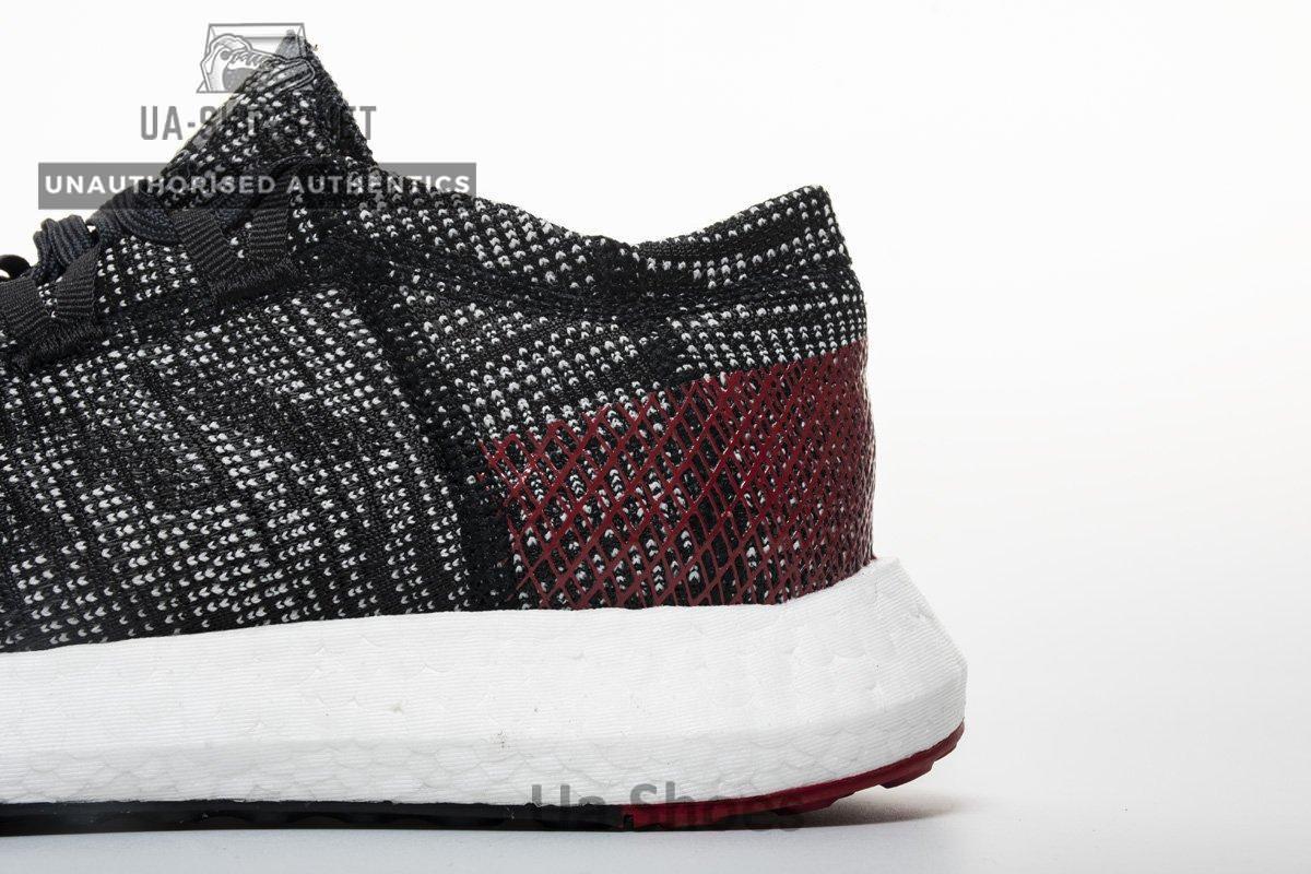 Adidas Pure Boost GO "Carbon/Core Black/Power Red" AH2323 - Image 15
