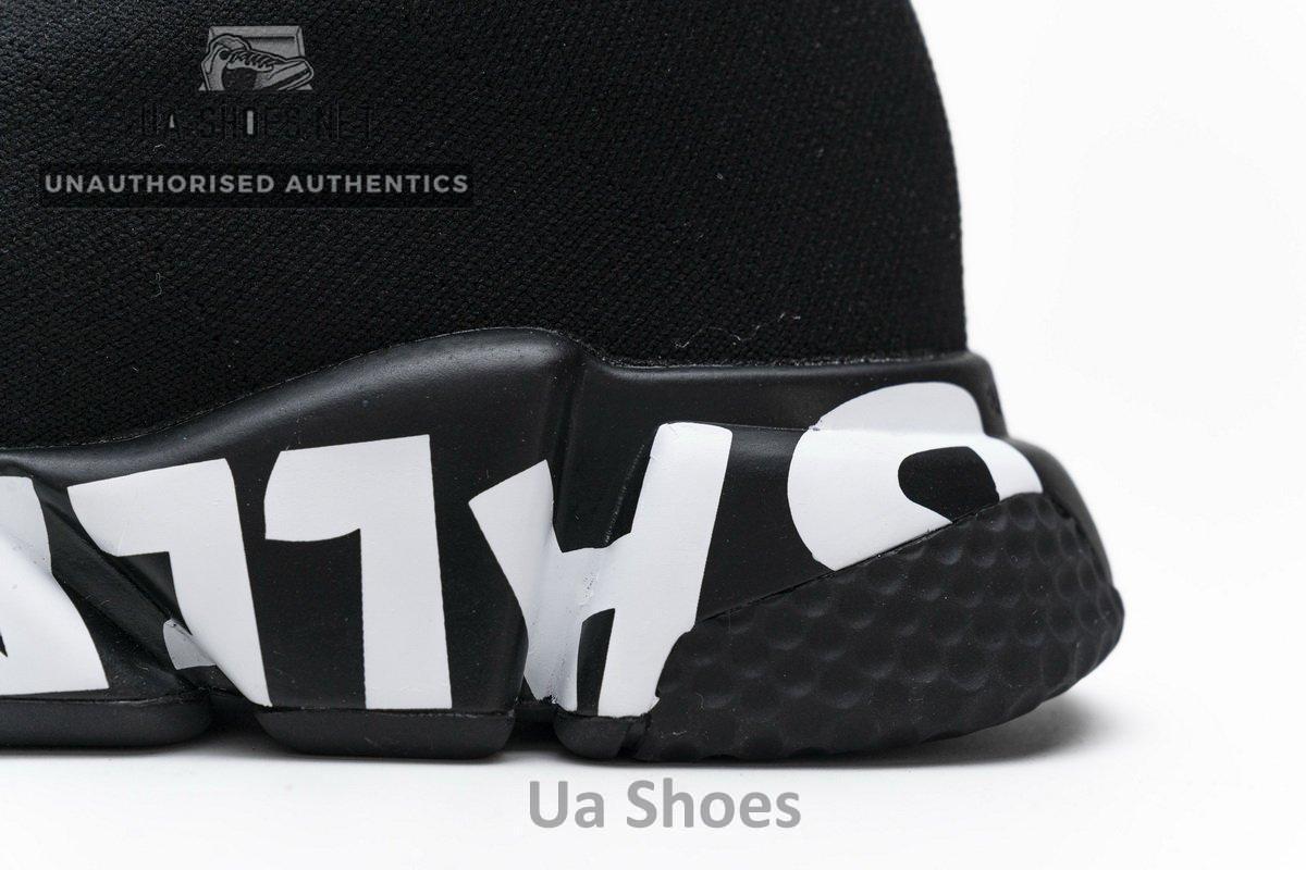 Balenciaga Stretch Mesh High Top Sneaker All Black - Image 10