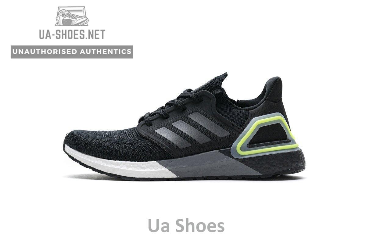 FY3452 adidas Ultra BOOST 20 CONSORTIUM Black Grey Green Real Boost