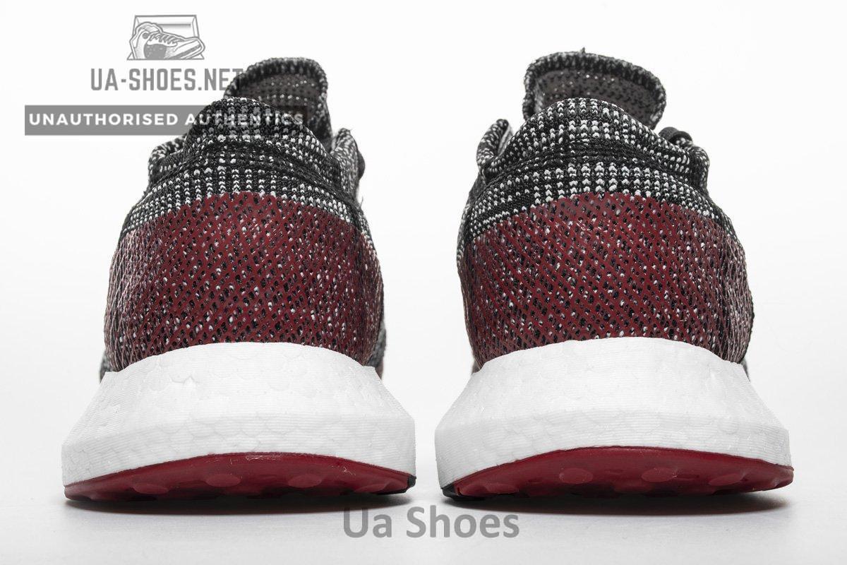 Adidas Pure Boost GO "Carbon/Core Black/Power Red" AH2323 - Image 2
