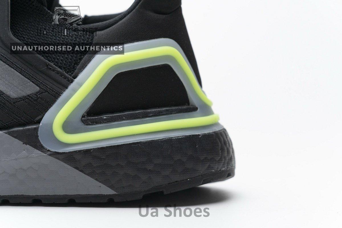 FY3452 adidas Ultra BOOST 20 CONSORTIUM Black Grey Green Real Boost - Image 8