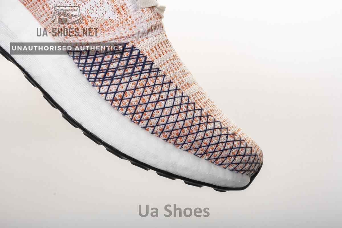 Adidas Pure Boost GO "Cloud White/Cloud White/Mystery Ink" B75666 - Image 6