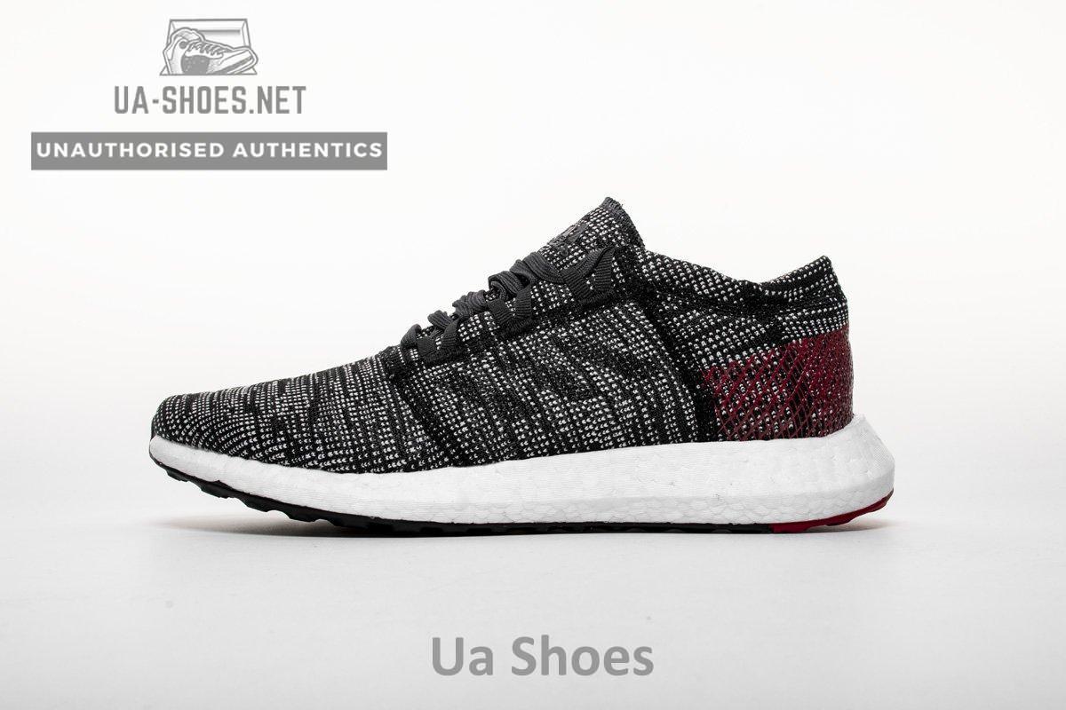 Adidas Pure Boost GO "Carbon/Core Black/Power Red" AH2323 - Image 19
