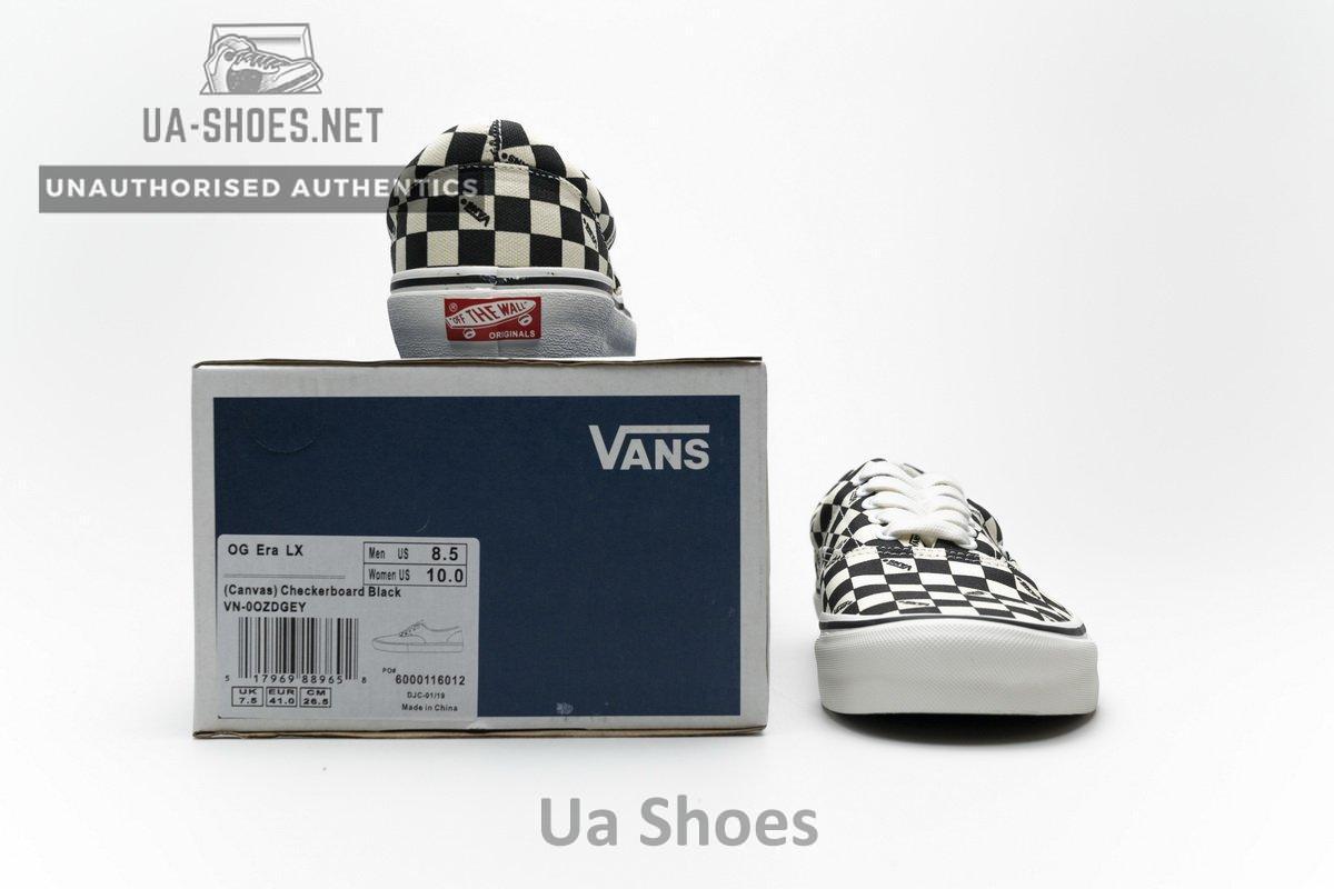 VANS VAULT OG ERA LX Checkerboard Black OG Era LX - Image 3